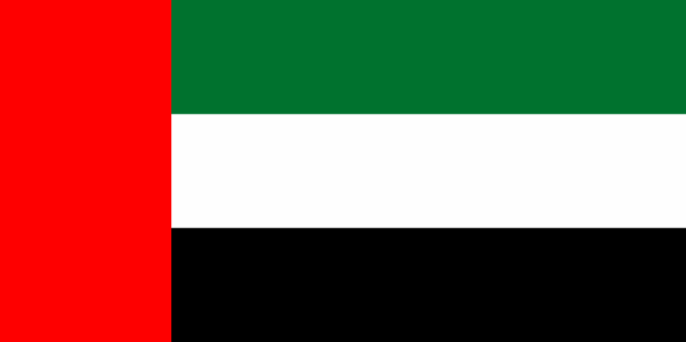 Vlag Verenigde Arabische Emiraten - 100x150cm Spun-Poly